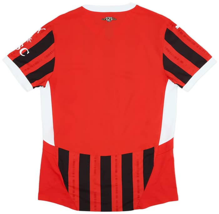 2024-25 AC Milan Authentic Home Shirt