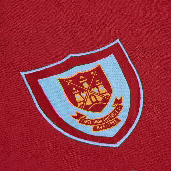 1995-97 West Ham Pony Reissue Centenary Home Shirt
