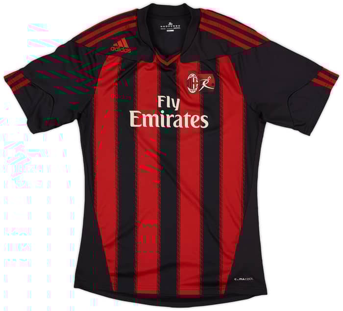 2012-13 AC Milan Junior Camp adidas Training Shirt - 6/10 - (S)