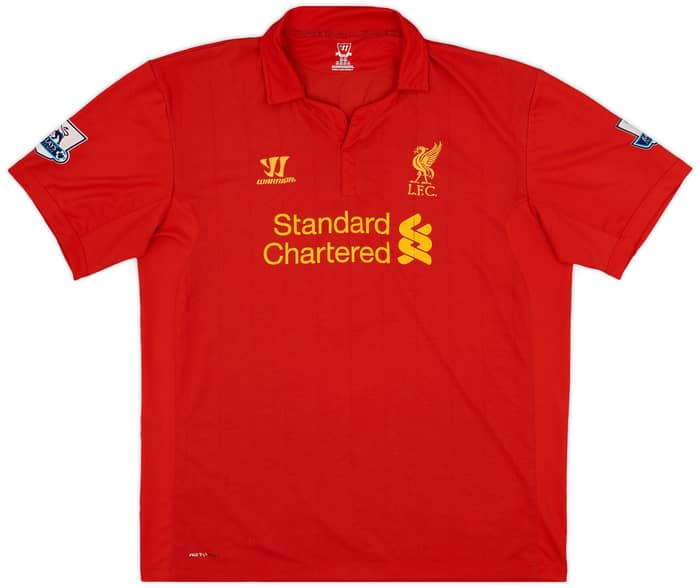 2012-13 Liverpool Home Shirt Gerrard #8 - 5/10 - (3XL)
