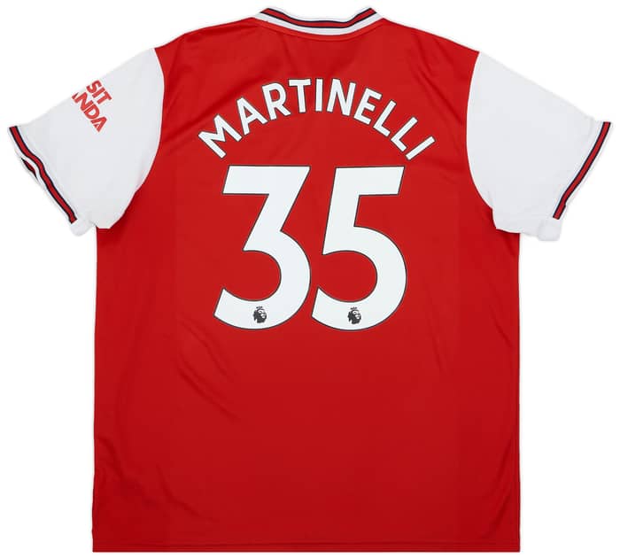 2019-20 Arsenal Home Shirt Martinelli #35 - 7/10 - (XL)