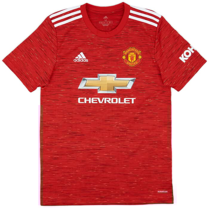 2020-21 Manchester United Home Shirt B.Fernandes #18 - 9/10 - (M)