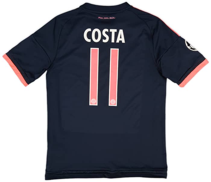 2015-16 Bayern Munich Third Shirt Costa #11 - 8/10 - (XL.Boys)