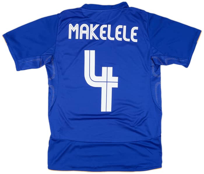 2005-06 Chelsea Centenary Home Shirt Makelele #4 - 9/10 - (S)