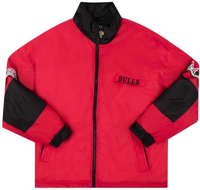 1990s Chicago Bulls Pro Player Rain Coat XL