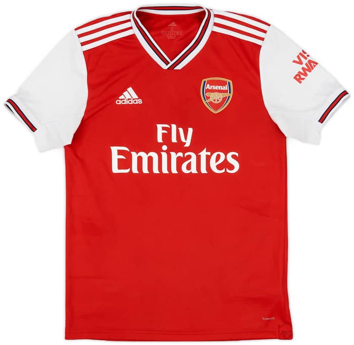 2019-20 Arsenal Home Shirt Saka #77 - 8/10 - (S)