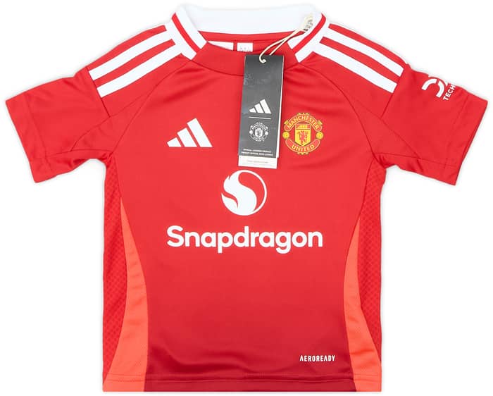 2024-25 Manchester United Home Full Kit (Little Kids)