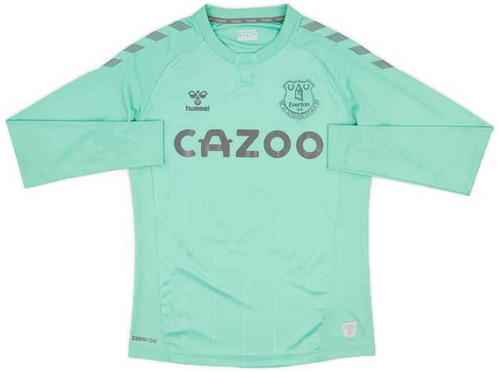 2020-21 Everton L/S Third Shirt Gordon #24 - 9/10 - (S)