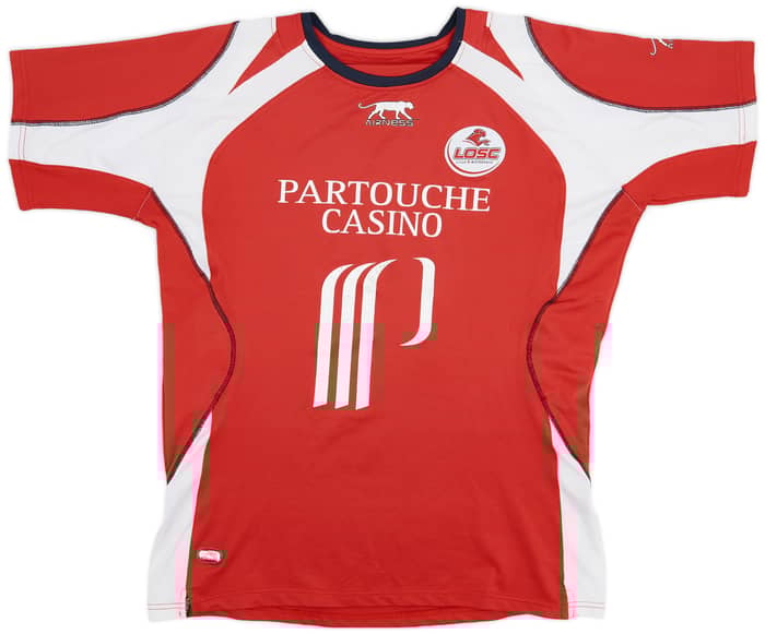 2007-08 Lille Home Shirt - 5/10 - (XL.Boys)
