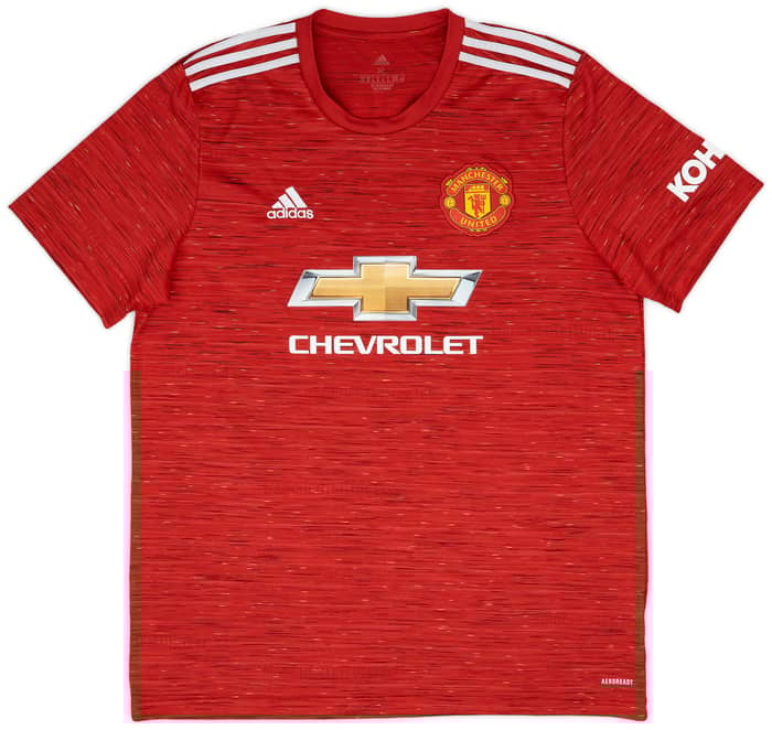 2020-21 Manchester United Home Shirt Cavani #7 - 8/10 - (XL)