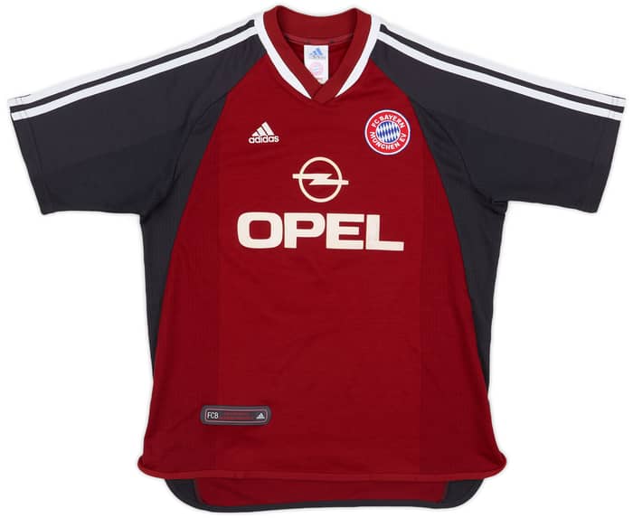 2001-02 Bayern Munich Home Shirt Elber #9 - 6/10 - (Y)