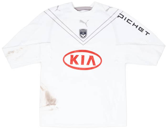 2007-08 Bordeaux Match Worn Away L/S Shirt Bellion #11