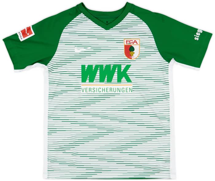 2018-19 Augsburg Away Shirt Hahn #28 - 9/10 - (XL.Boys)
