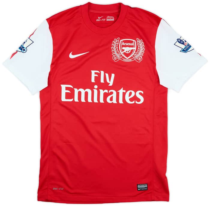2011-12 Arsenal Home Shirt Sagna #3 - 9/10 - (S)
