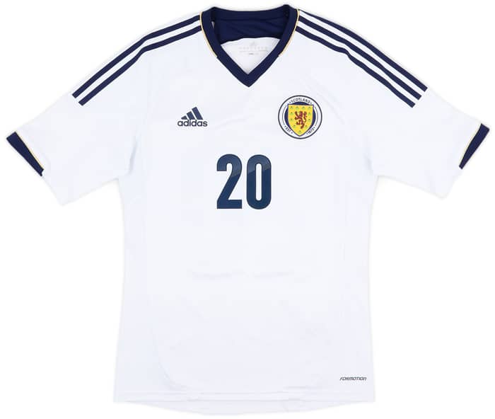 2012-14 Scotland Authentic Away Shirt #20 - 9/10 - (M)