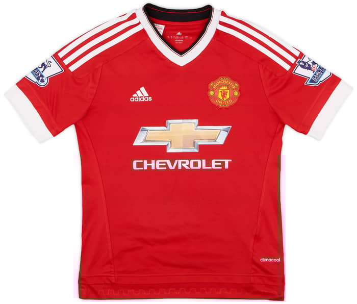 2015-16 Manchester United Home Shirt Rooney #10 - 6/10 - (M.Boys)