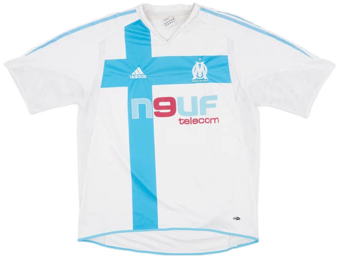 2004-05 Olympique Marseille Home Shirt Nasri #22 - 6/10 - (XL)