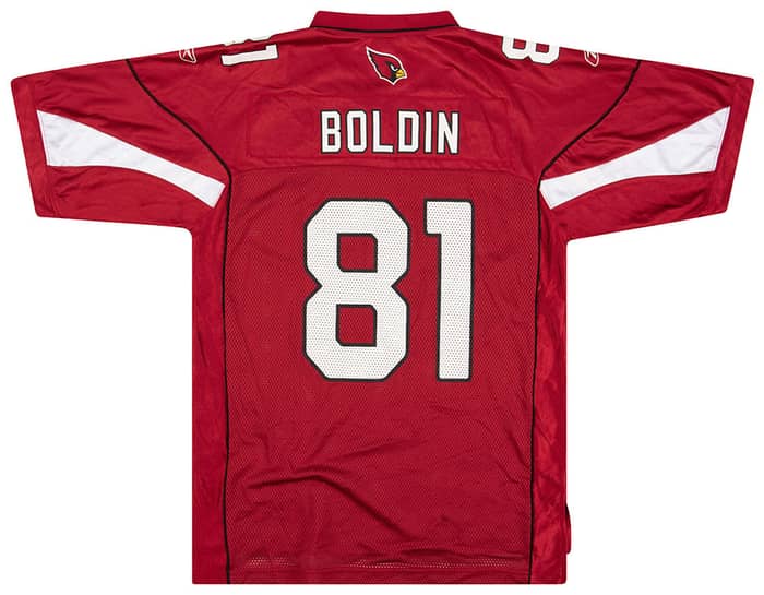 2007 Arizona Cardinals Boldin #81 Reebok On Field Jersey (Home) M