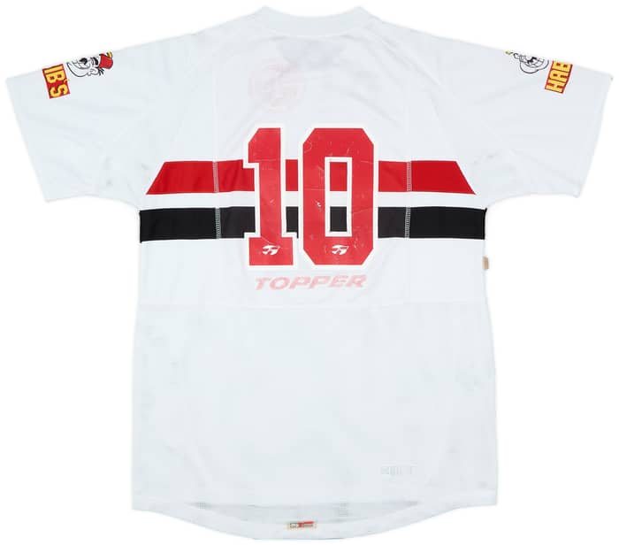 2005 Sao Paulo Home Shirt #10 - 4/10 - (M)