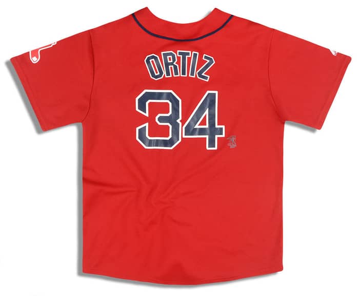 2003-08 Boston Red Sox Ortiz #34 Majestic Jersey (Alternate) Y