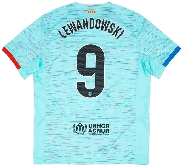 2023-24 Barcelona Third Shirt Lewandowski #9