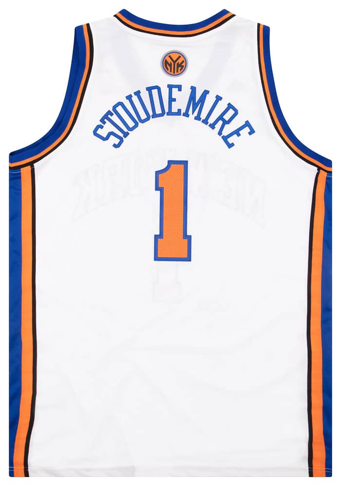 2010-12 New York Knicks Stoudemire #1 adidas Swingman Jersey (Home) XXL