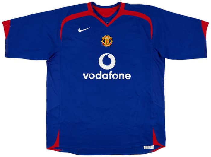 2005-06 Manchester United Away Shirt Heinze #4 - 5/10 - (XXL)