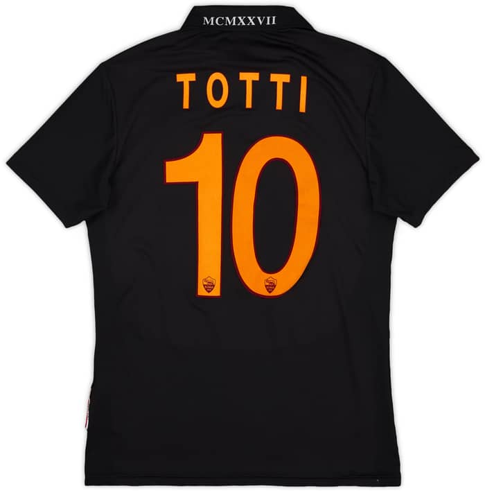 2013-14 Roma Third Shirt Totti #10 - 8/10 - (S)
