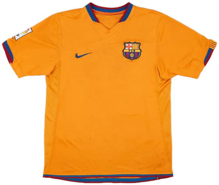 2006-08 Barcelona Away Shirt Messi #19 - 6/10 - (M)