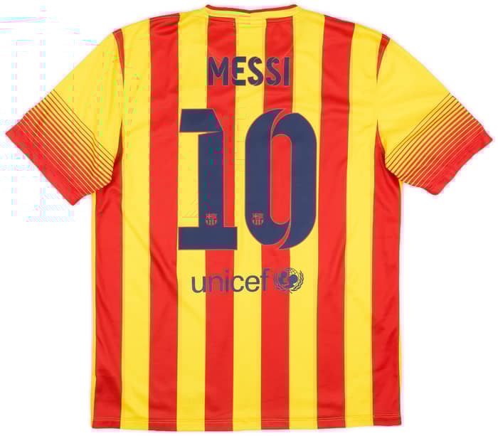 2013-15 Barcelona Away Shirt Messi #10 - 8/10 - (L)