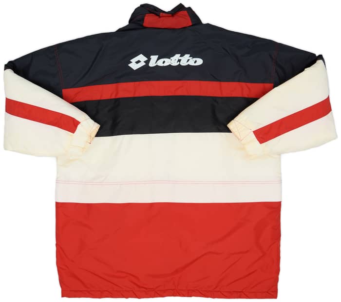 1994-95 AC Milan Lotto Padded Bench Coat - 8/10 - (XL)