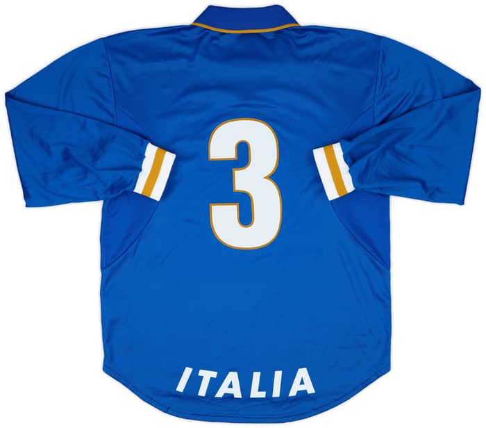 1996-97 Italy Match Issue Home L/S Shirt #3