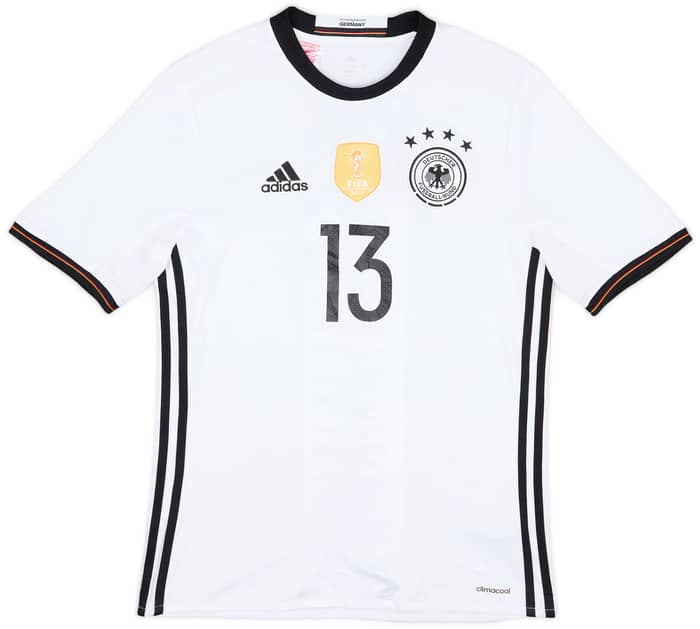 2015-16 Germany Home Shirt Muller #13 - 7/10 - (XL.Boys)