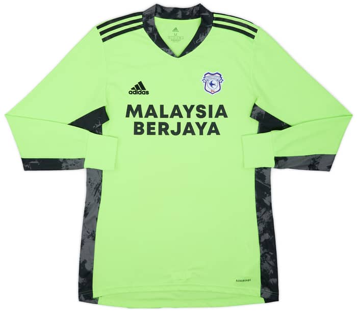 2020-21 Cardiff City GK Shirt - 8/10 - (M)