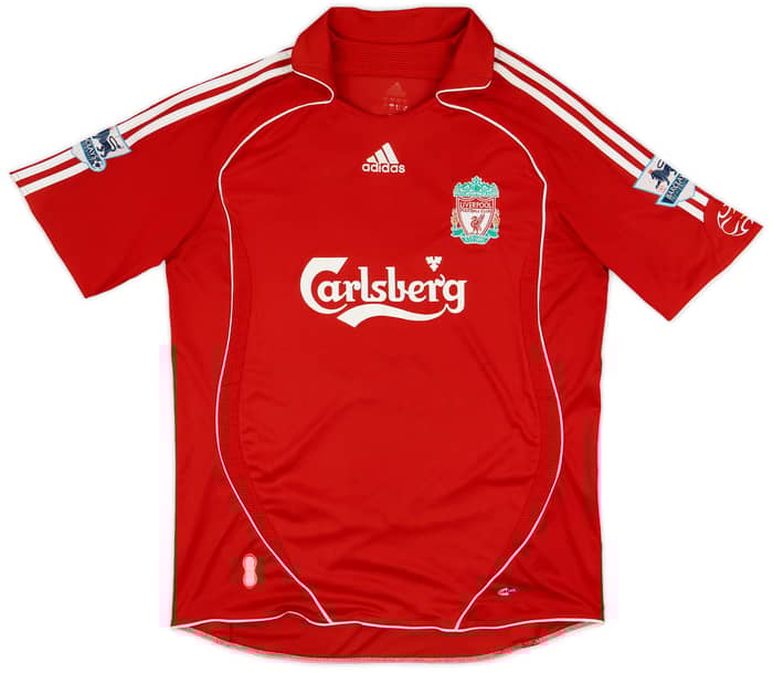 2006-08 Liverpool Home Shirt Fowler #9 - 5/10 - (L)