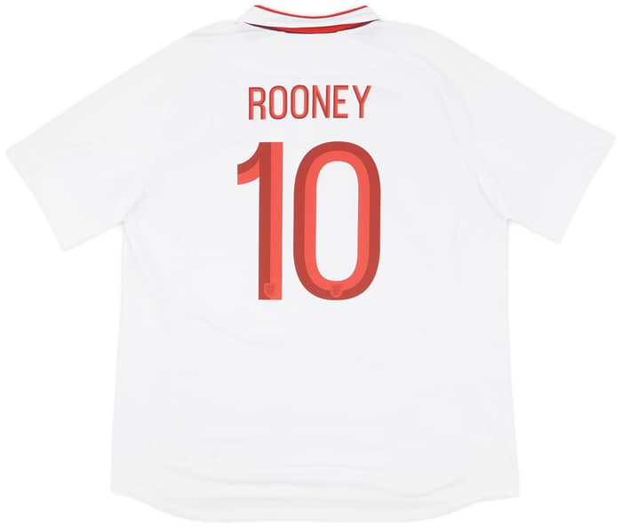 2012-13 England Home Shirt Rooney #10 (XXL)