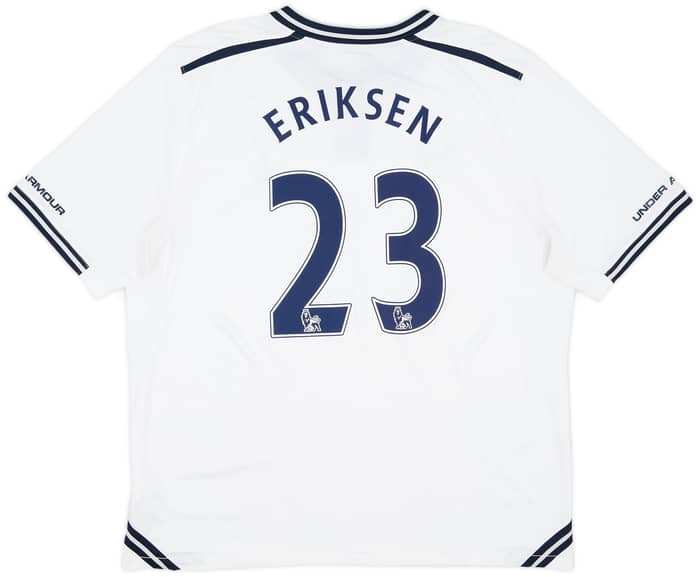 2013-14 Tottenham Home Shirt Eriksen #23 - 9/10 - (XXL)
