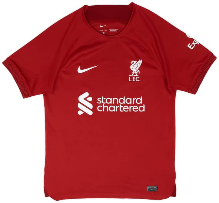 2022-23 Liverpool Home Shirt M.Salah #11 - 8/10 - (S)