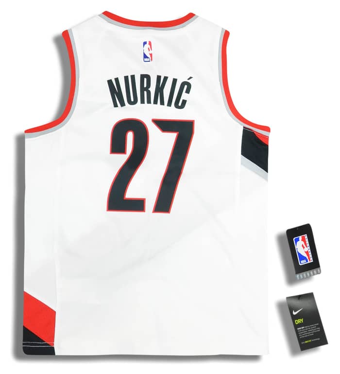 2018-19 Portland Trail Blazers Nurkić #27 Nike Swingman Jersey (Home) Y - W/Tags