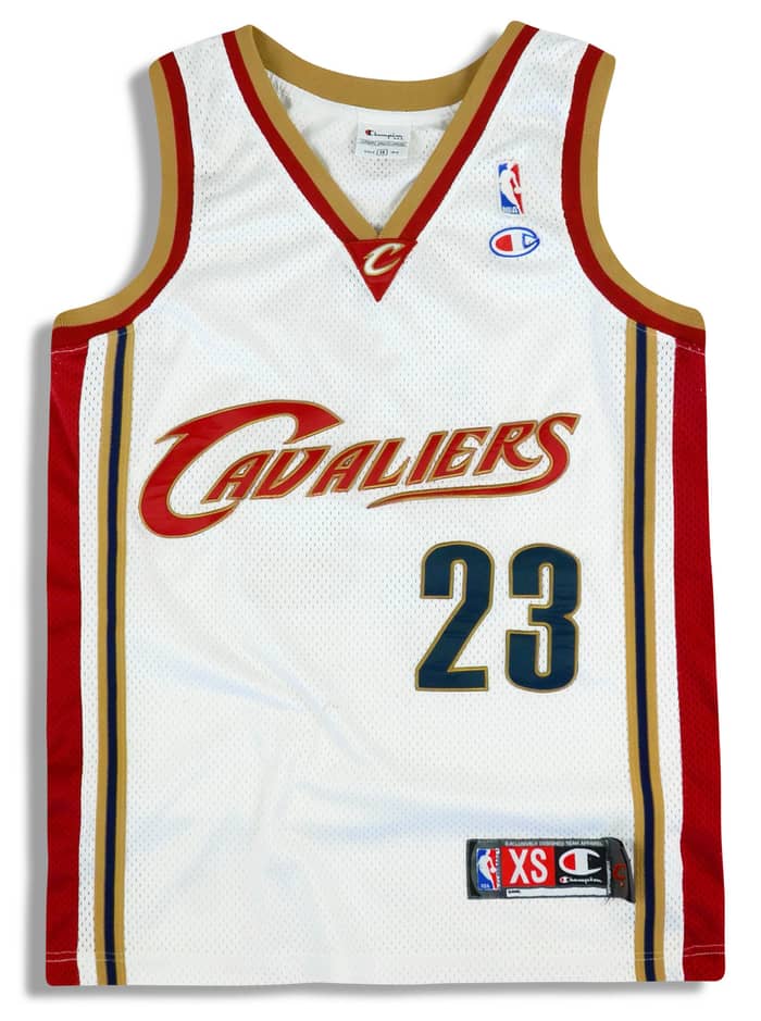 2003-10 Authentic Cleveland Cavaliers James #23 Champion Jersey (Home) XS