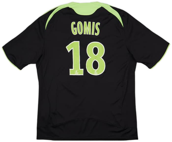 2008-09 Saint Etienne Away Shirt Gomis #18 - 7/10 - (XL)