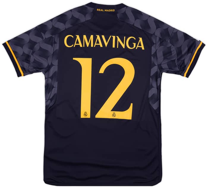 2023-24 Real Madrid Away CL Shirt Camavinga #12 (M)