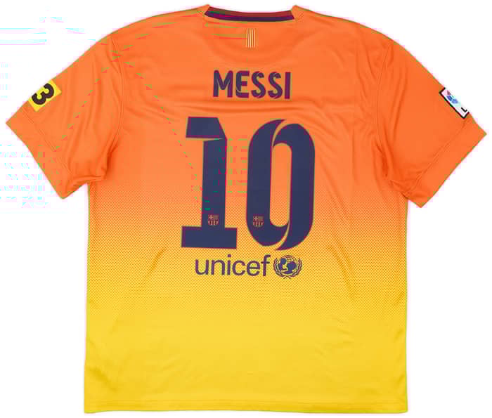 2012-13 Barcelona Away Shirt Messi #10 - 8/10 - (XL)