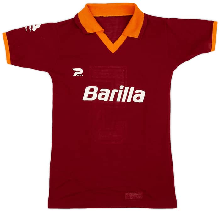 1983-84 Roma Home Shirt #5 - 9/10 - (L.Boys)