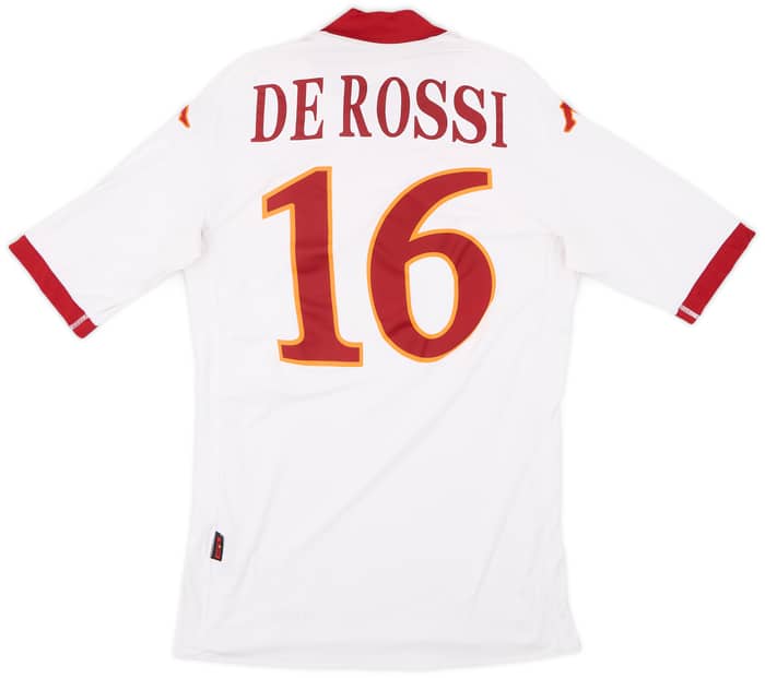 2009-10 Roma Away Shirt De Rossi #16 - 6/10 - (S)
