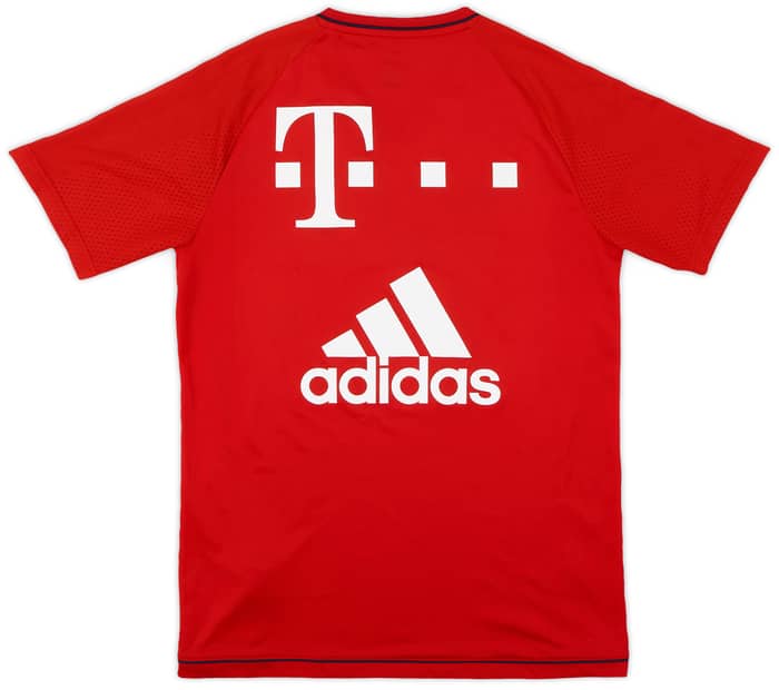 2017-18 Bayern Munich Player Issue adizero Training Shirt PT #19 - 9/10 - (M)