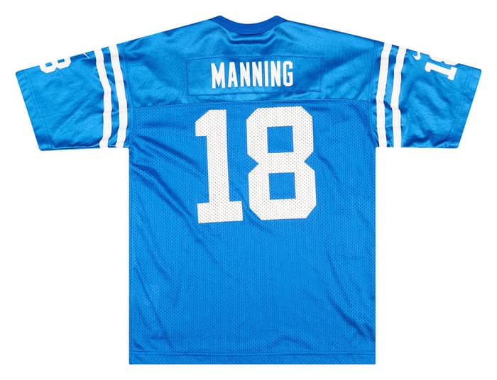 1998 Indianapolis Colts Manning #18 Nike Jersey (Home) Y