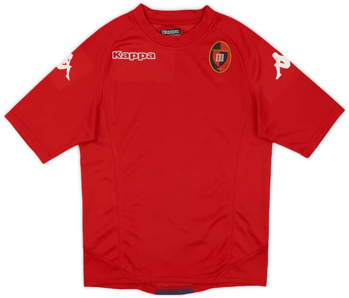 2014-15 Cagliari Kappa Training Shirt - 9/10 - (XS)