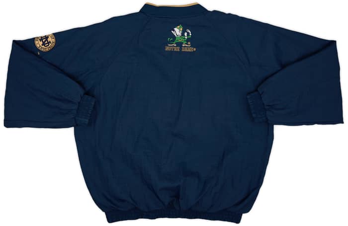 1990s Notre Dame Fighting Irish Pro Player Pullover Jacket - 9/10 - (XL)