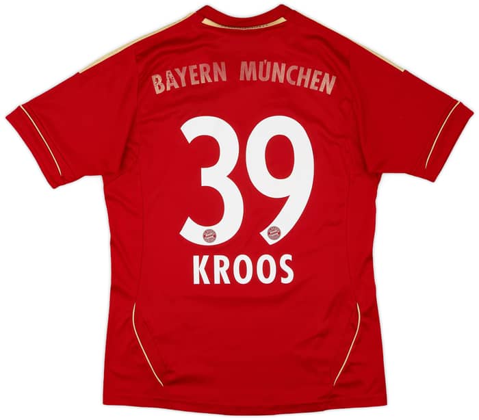 2011-13 Bayern Munich Home Shirt Kroos #39 - 5/10 - (XL.Boys)